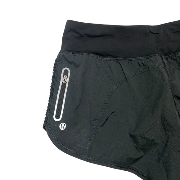 Lululemon Run: Bright At Night Short Sz 4 Black - Picture 11 of 14